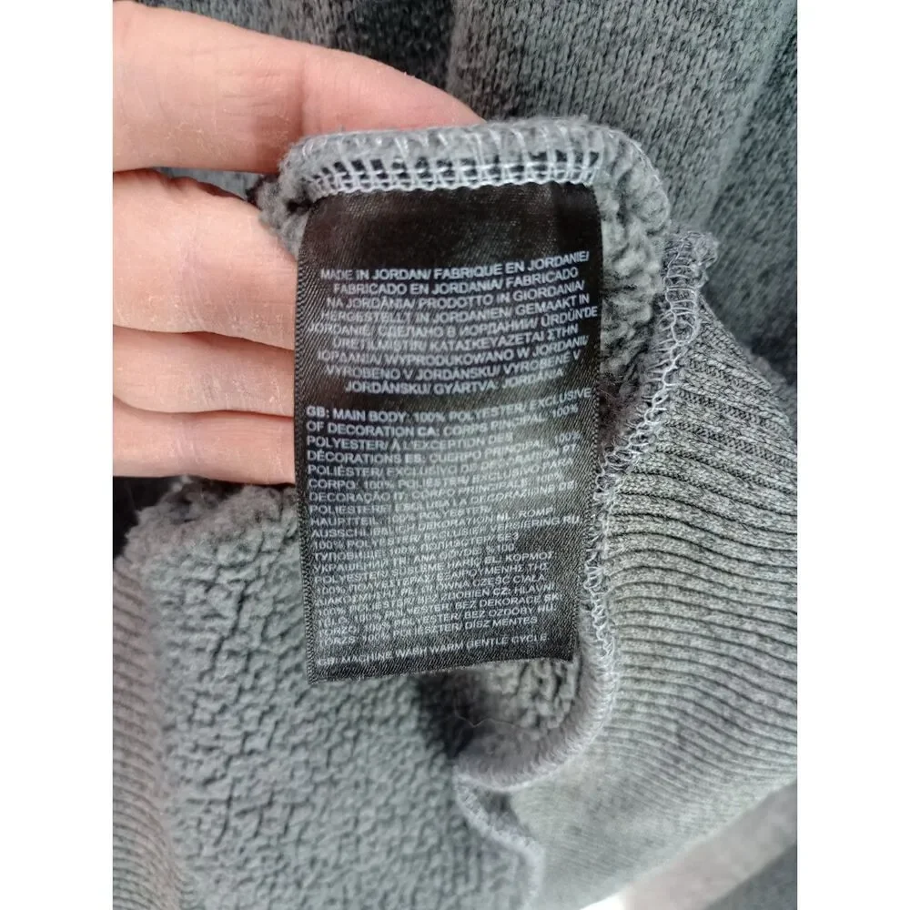 The North Face Men's XL Gray Quarter Zip Fleece Pullover Sweatshirt*READ*